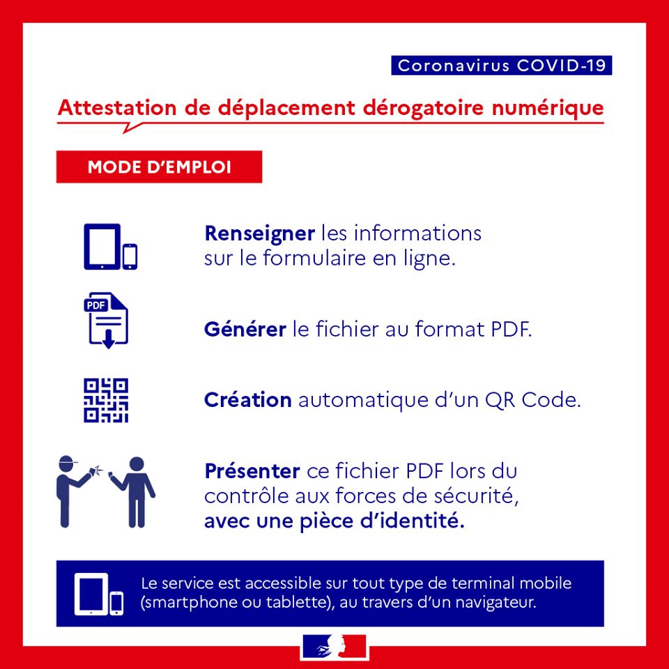Attestation format numérique Attestation format numérique
