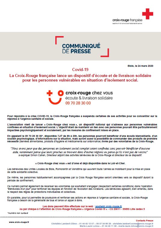 Croix-rouge chez vous Croix-rouge chez vous